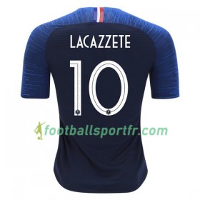 Tenue France Lacazzete 10 Domicile Coupe du monde 2018 Maillot de Foot